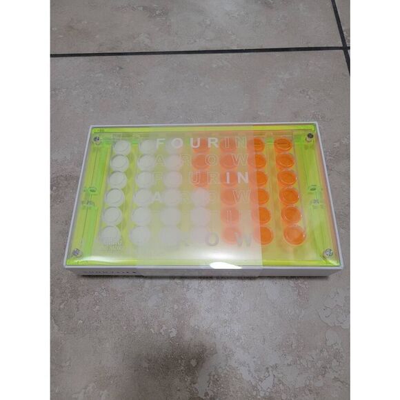 Sunnylife lucite‎ four in row game - Picture 1 of 5